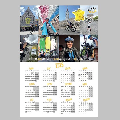 Kalendář 2026 - Ultra Tour