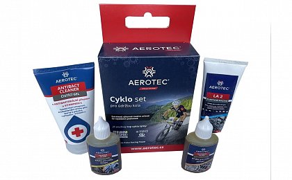 Cyklo set pro údržbu kol - AEROTEC
