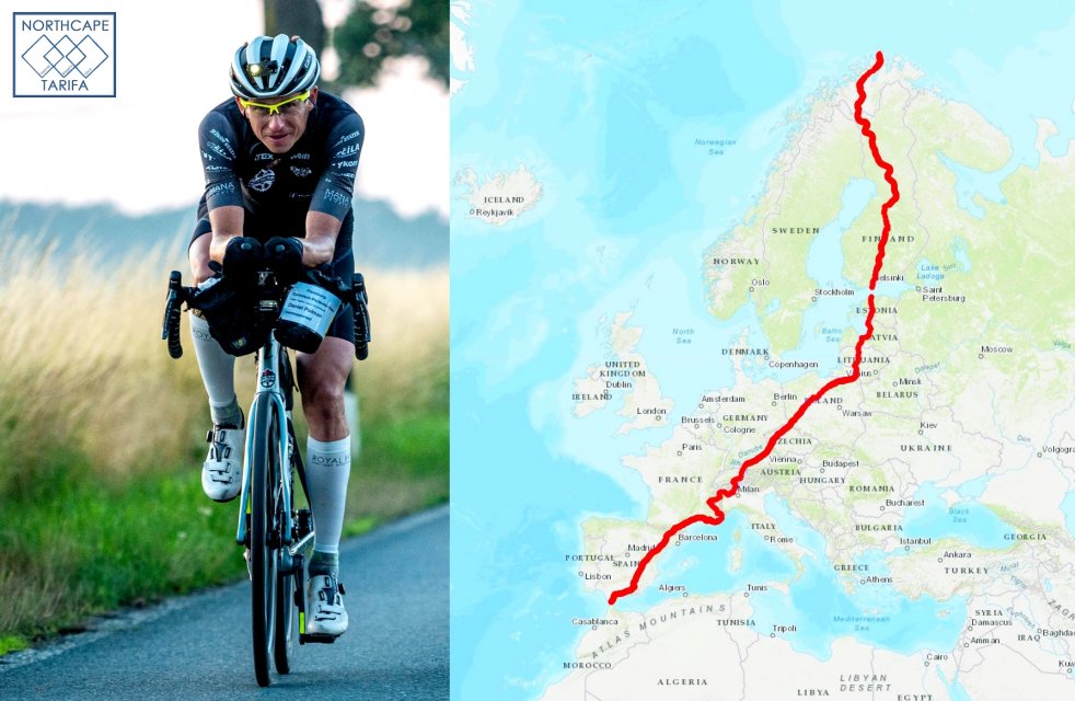 NorthCape – Tarifa Bike Race 2022, první česká účast v nejdelším závodě v Evropě (7400 km)